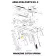 Arma Zeka Mag catch spring - Aseiden OEM osat - 22P1100050000 - 1