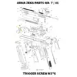 Arma Zeka Screw M3*6 Torx (trigger ) - Aseiden OEM osat - 22P1200200000 - 1
