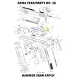 Arma Zeka Sear Hammer catch - Aseiden OEM osat - 22P1100180000 - 1