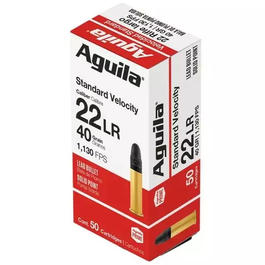 Aguila .22lr Standard Velocity 40gr. - .22lr patruunat - 640420001050 - 1