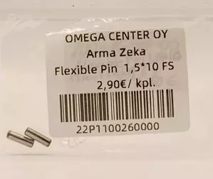 Arma Zeka Flex. pin 1,5 x 10 front sight - Aseiden OEM osat - 22P1100260000 - 1