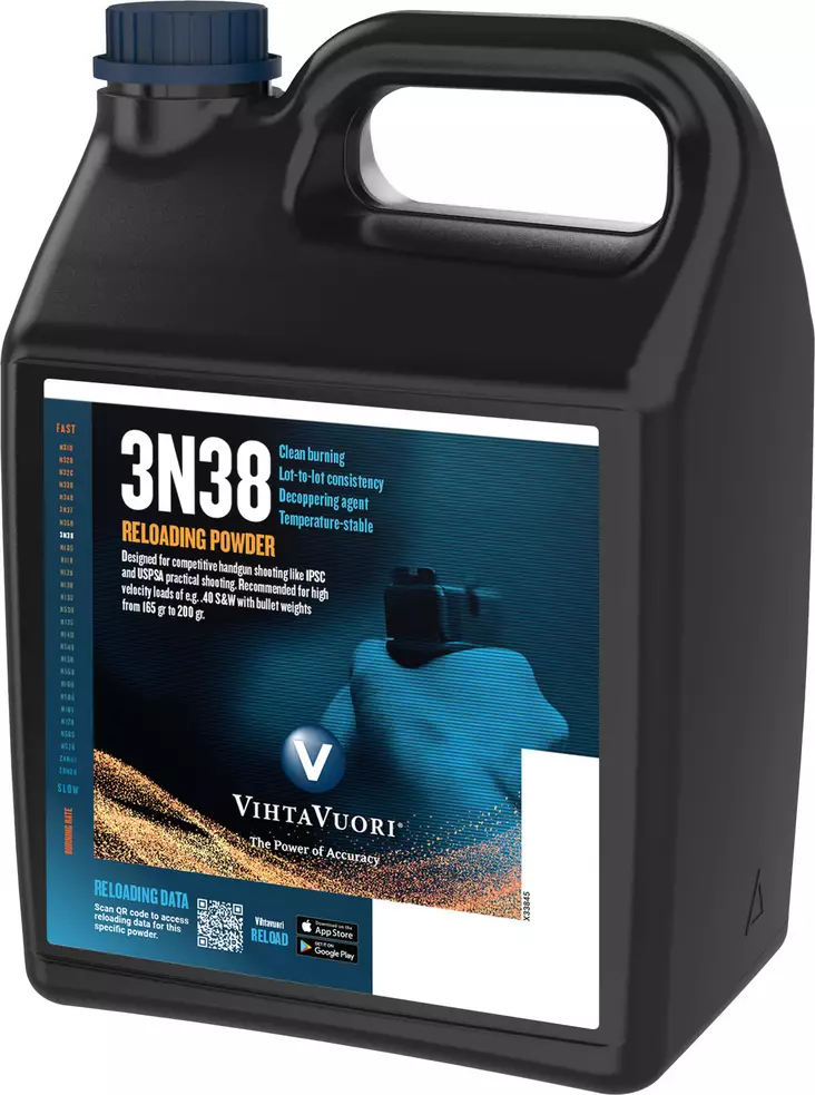 Vihtavuori Ruuti 3N38 2,0 kg - Ruudit - 6420615700913 - 1