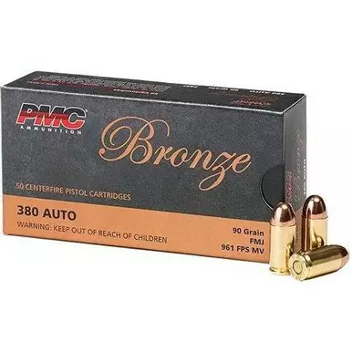 PMC Bronze 380A 90gr - .380 Auto patruunat - 741569070065 - 1