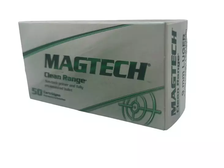 Magtech 9x19 Clean Range 50kpl. - 9x19 patruunat - 7891798118816 - 1