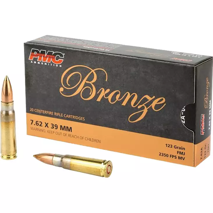 PMC Bronze 7,62*39 20kpl. - 7,62*39 patruunat - 741569060318 - 1