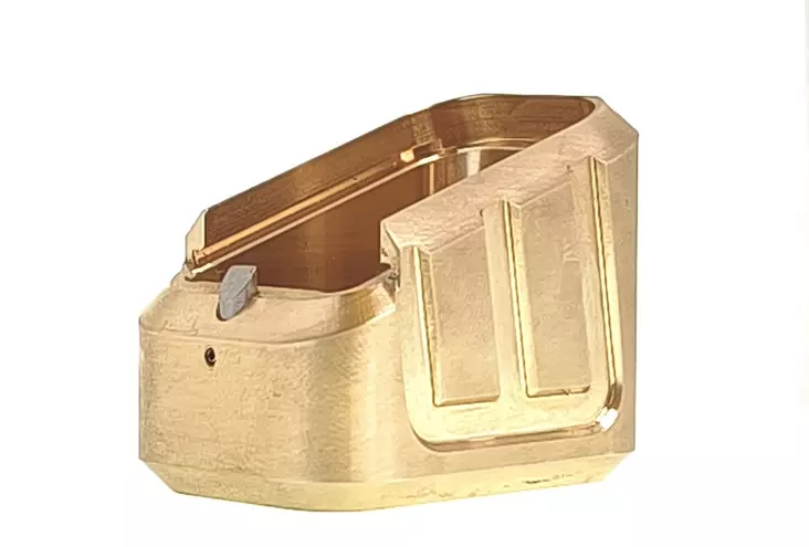 Brass RC-tech Para Base Pad 141mm - Pistoolin lippaat - RC-SAS141-BRASS - 1